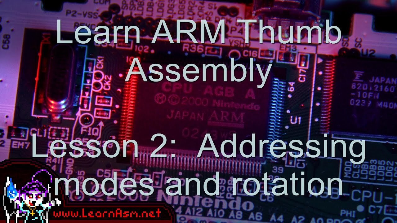 Arm Thumb Lesson 2 - Addressing modes and rotation