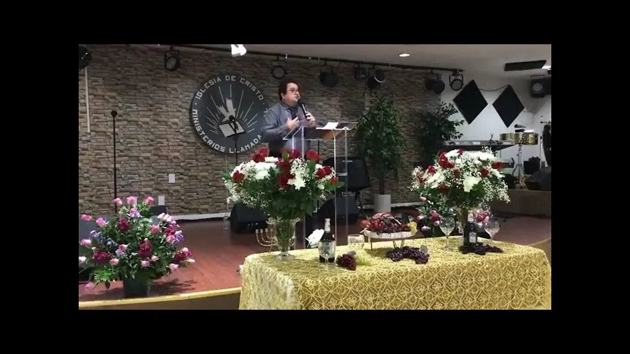 Servicio de Santa Cena, domingo 7 de noviembre de 2021. Siervo Allan Jimenez Colosenses 3:12-13