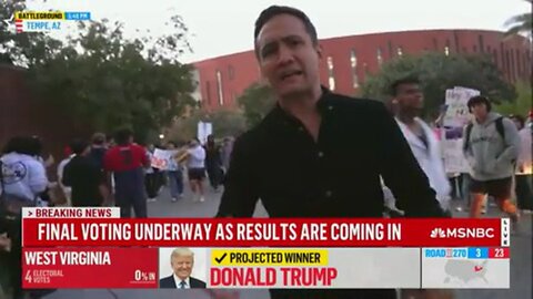 Arizona Voter Tells MSNBC He Decided To Vote For Trump Because Harris Didn't Go On Joe Rogan