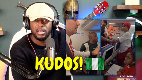 Nigerian men delayed a flight to protect a Nigerian woman & her baby from racism