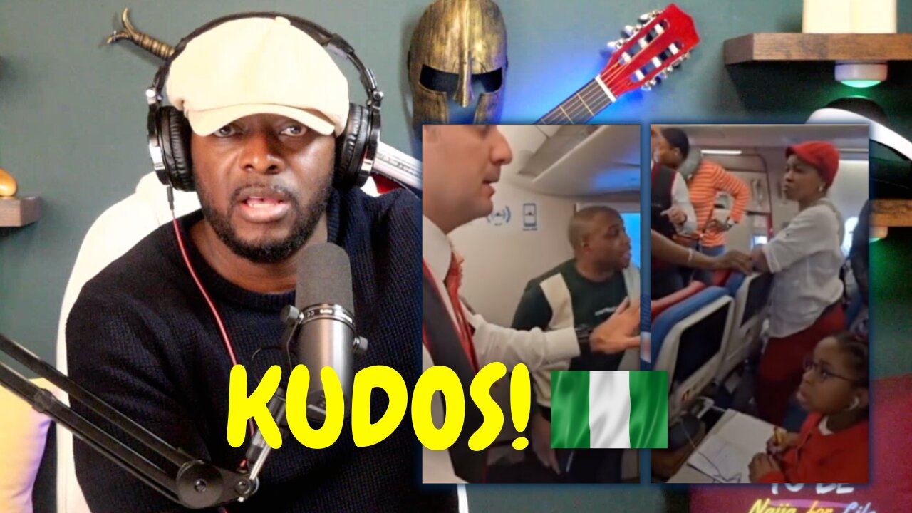 Nigerian men delayed a flight to protect a Nigerian woman & her baby from racism