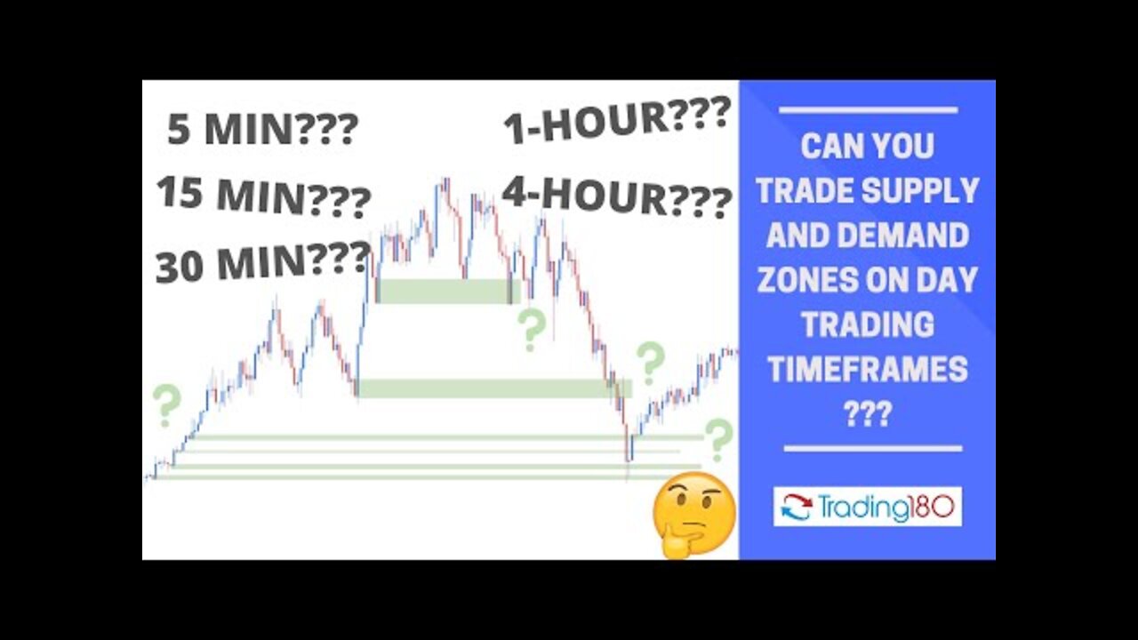 CAN YOU TRADE SUPPLY AND DEMAND ZONES USING DAY TRADING TIMEFRAME???