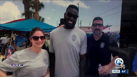 Stuart Police Department recruit gets call from NFL