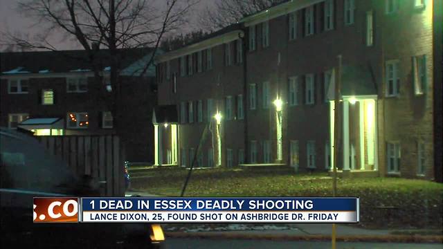 25-year-old man shot and killed in Essex