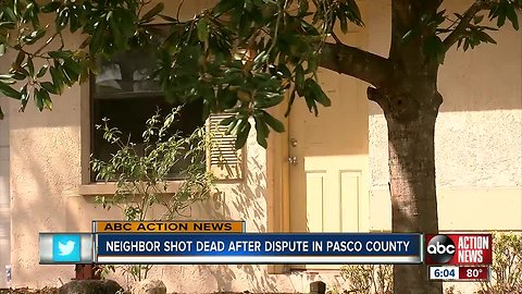 Deputies: Man shot, killed in Port Richey after threatening neighbor