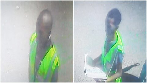 WATCH: Delivery guy robs woman: Beware of skelms in bibs on a bakkie