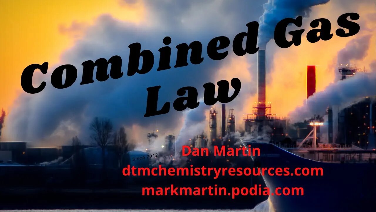 Combined Gas Law