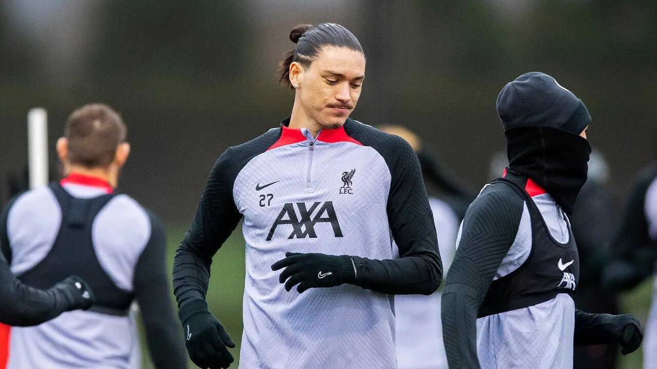 Darwin Nunez IS FIT! Liverpool train ahead of HUGE Real Madrid Champions League Round of 16 match