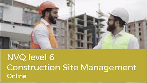 NVQ level 6 Construction Site Management Answers