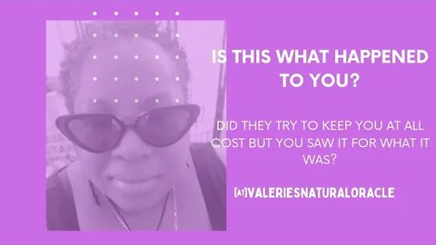 DID THEY TRY TO KEEP YOU AT ALL COST BUT YOU SAW IT FOR WHAT IT WAS?#valeriesnaturaloracle #soulmate