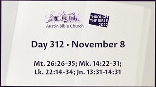 Through the Bible 2022 (Day 312)