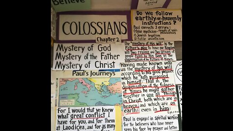 Colossians Chapter 2 - Marianne Manley