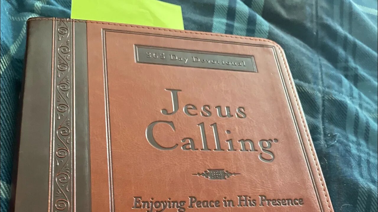 April 17th| Jesus calling daily devotion .