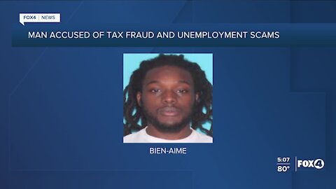 Man accused of tax fraud and unemployment scams