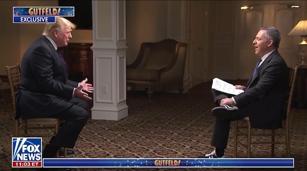 Trump Interview With Greg Gutfeld Part 3
