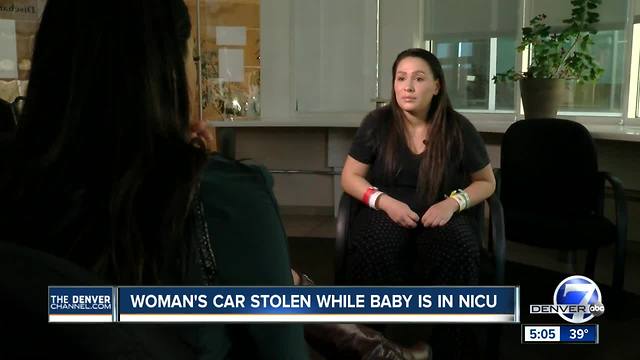 Mom, who just gave birth, has car stolen from Denver Health's parking lot