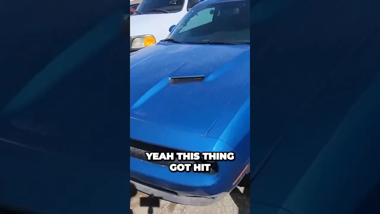 This Challenger Got Smashed! Is It Worth A Rebuild Or Just A Foodstamp Car.