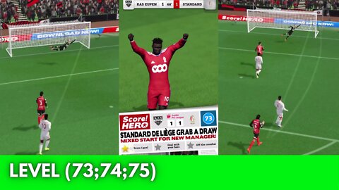 Score Hero 2022 nível (73;74;75) gameplay