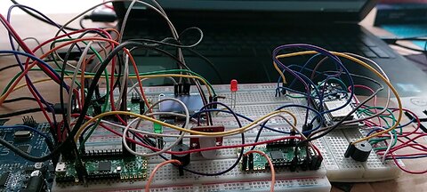 how 1 microcontroller can spread power to others (and data)