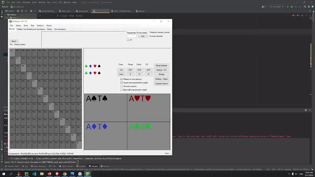 Building Poker tool with Python | part 2