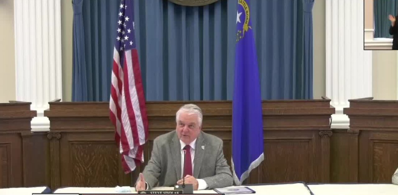 Gov. Sisolak possibly exposed to COVID-19