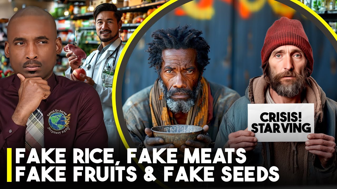 Tyrants Promote Extermination via Fake Rice, Fake Meats, Fake Fruits, Fake Seeds