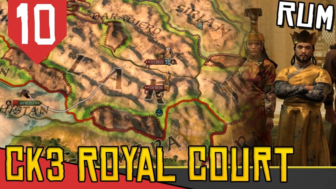 Dura Sucessão do JOVEM SULTÃO - CK3 Royal Court Rum #10 [Gameplay Português PT-BR]