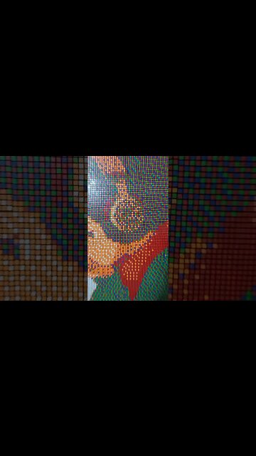 Lofi Girl made from 1200 Rubiks Cubes 🤯