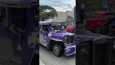 Jeepney Stop Crossing #shortvideo #shortsvideo #shortsfeed #travel #subscribe #shorts #viral #short