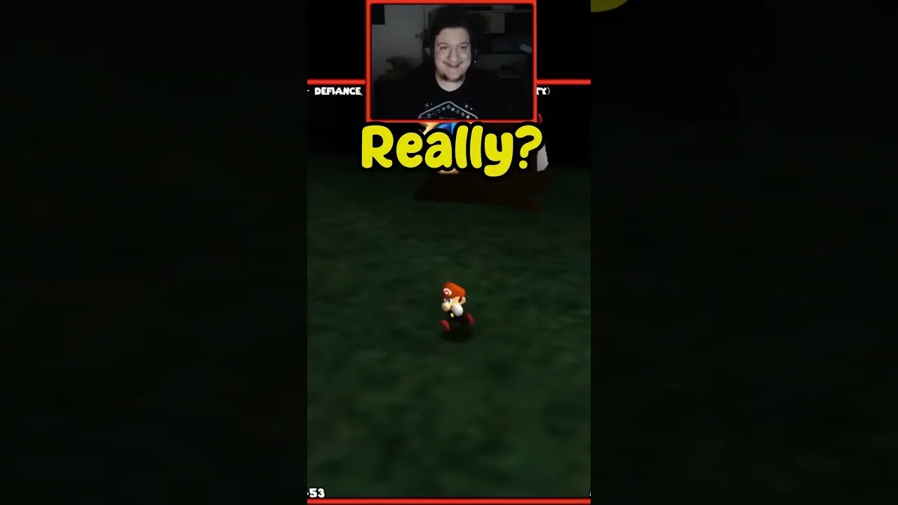 Mario 64 but as a Horror Game