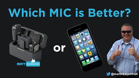 DJI MIC versus iPhone Mic -- You can't believe what happened!