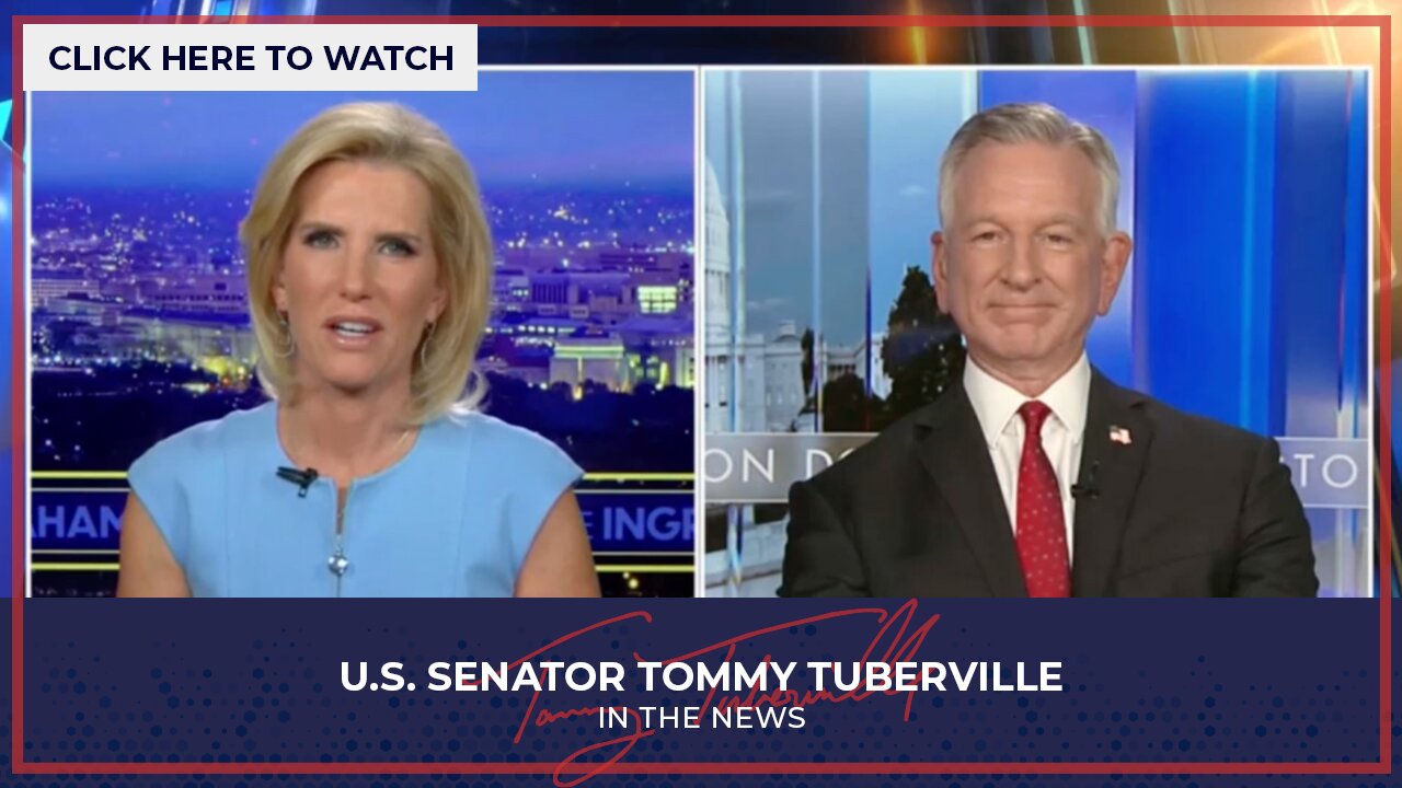Senator Tuberville joins "The Ingraham Angle" to Discuss Pentagon's Failed Audit