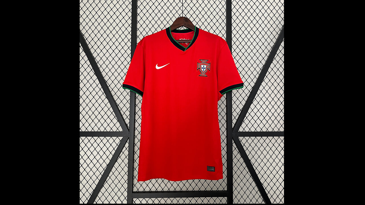 👉🏻⚽️2024 Portugal Home Adult Jersey