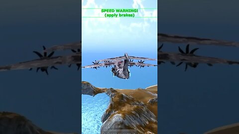 When the plane loses it's tail... | Turboprop Flight Simulator #shorts