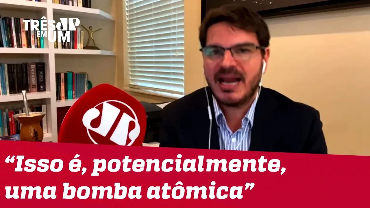 #RodrigoConstantino: Rachadinha de Flávio pode abrir cratera no governo