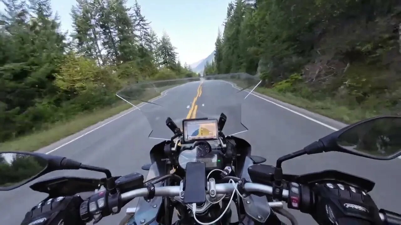 Hwy 3A from Creston BC to Kootenay Lake