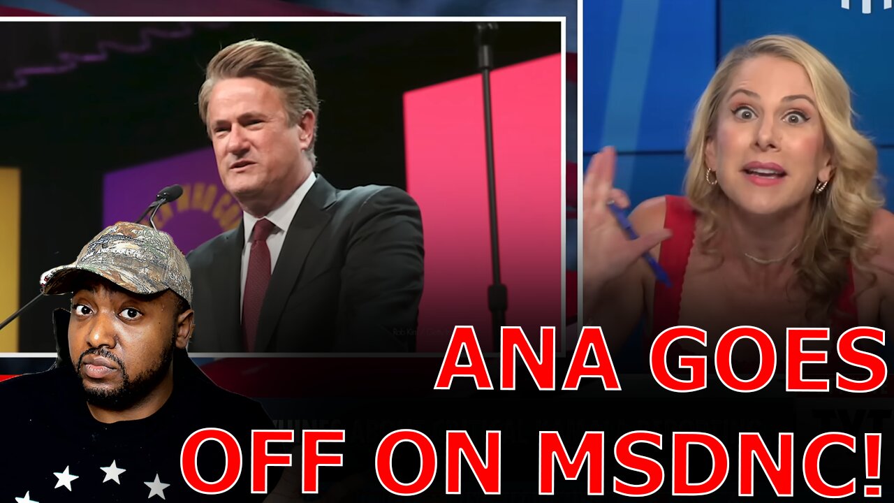 Ana Kasparian GOES OFF On Joe Scarborough For Claiming The Liberal Media Doesn't Trash Trump Enough!