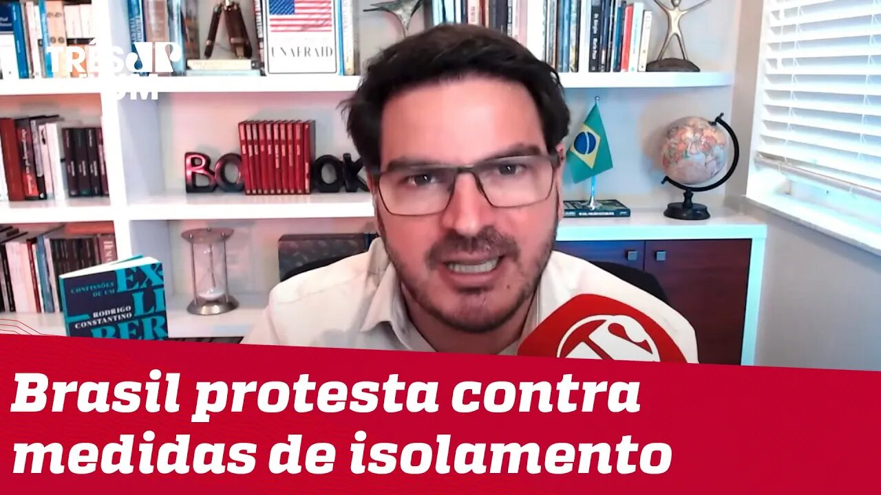 Rodrigo Constantino: Povo está cansado e tomou as ruas