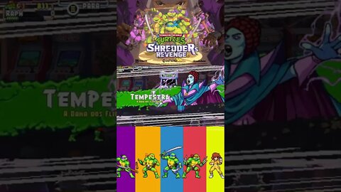 TARTARUGAS NINJAS SHORTS #36 - FASE 6