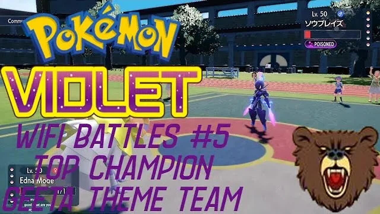 Top Champion Geeta Theme Team: Pokemon Violet WiFi Battles #5