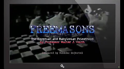 FREEMASON PRIESTHOOD OF BABYLON & EGYPT - WALTER VEITH 💥