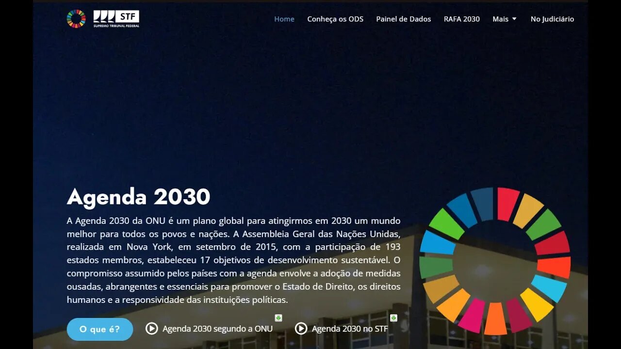 STF E A AGENDA 2030.