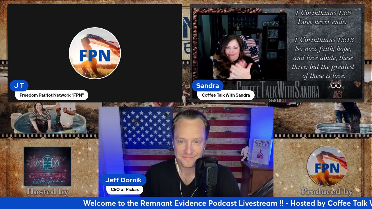 Special Guest | Remnant Evidence W/ Coffee Talk With Sandra & FPN interviews Jeff Dornik