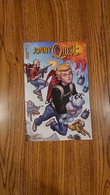 Jonny Quest #2 Dynamite #QuickFlip Comic Review Joe Casey,Sebastián Piriz