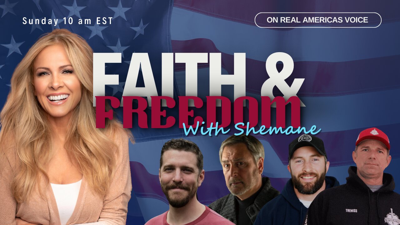 Coming up on Faith & Freedom!