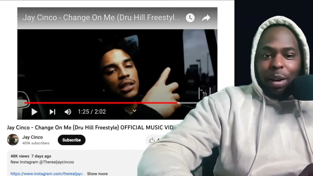 ROCKET REACTS to Jay Cinco Change On Me Dru Hill Freestyle OFFICIAL MUSIC VIDEO