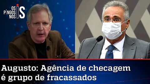 Renan Calheiros quer que a Globo diga o que é verdade ou mentira na CPI