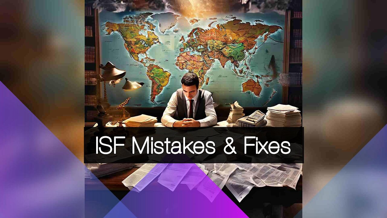 Don't Let These Costly ISF Filing Mistakes Sink Your Import Business!