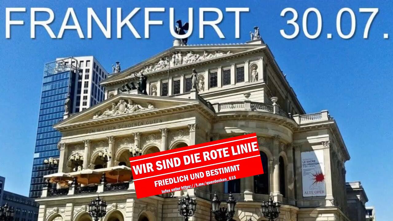 Danny greift zum Äußersten und stellt der Frankfurter Öffentlichkeit FRAGEN!