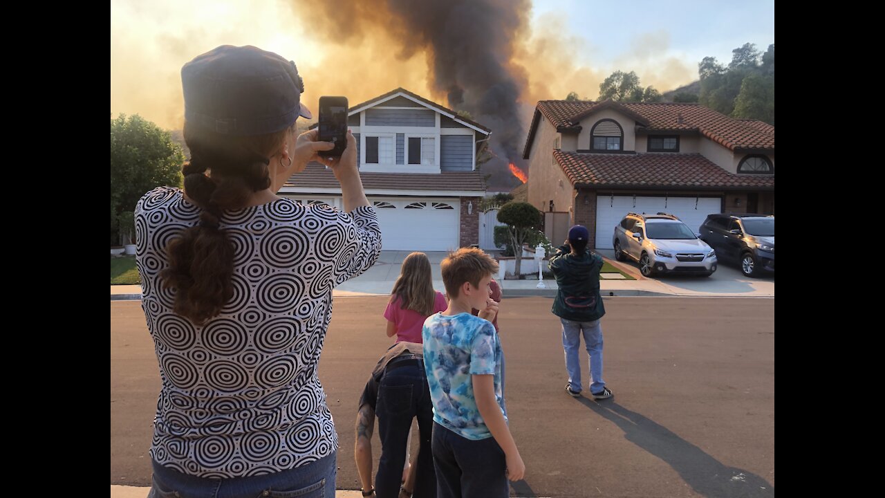 Chino Hills residents brace for incoming Blue Ridge Fire